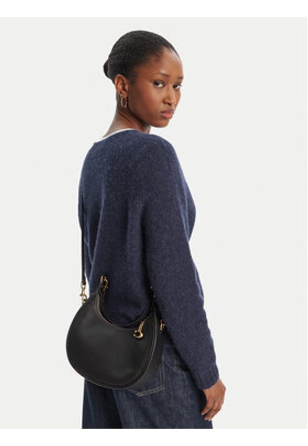 Coach Torebka CBG16 Czarny. Kolor: czarny. Materiał: skórzane