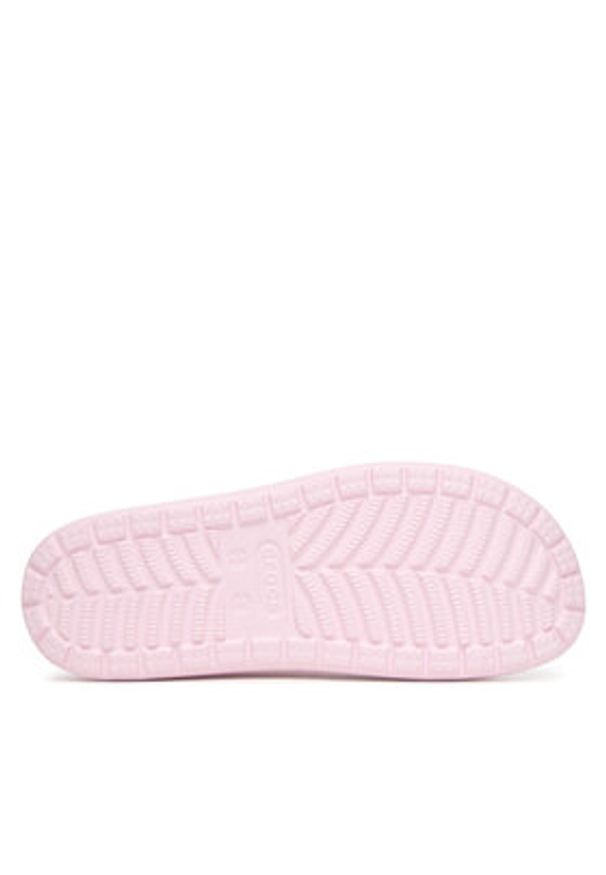 Crocs Klapki Classic Low Profile Clog 211139 Różowy. Kolor: różowy