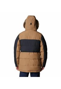 columbia - Kurtka Turystyczna Zimowa Męska Columbia Marquam Peak Fusion Parka. Kolor: brązowy. Sezon: zima