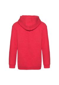 FRUIT OF THE LOOM - Bluza Z Kapturem Premium Dla Dzieci. Typ kołnierza: kaptur. Kolor: czerwony