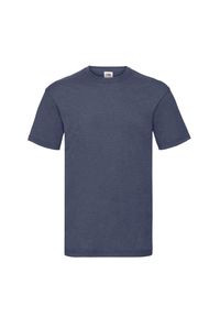 FRUIT OF THE LOOM - Koszulka Unisex Dla Dorosłych Valueweight. Kolor: niebieski