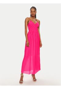 only - ONLY Sukienka wieczorowa Elema 15207351 Różowy Regular Fit. Kolor: różowy. Materiał: syntetyk. Styl: wizytowy #1