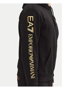 EA7 Emporio Armani Bluza 7M000570 AF10377 MC004 Czarny Regular Fit. Kolor: czarny. Materiał: bawełna #3