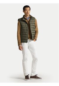 Polo Ralph Lauren Bezrękawnik 710967775008 Zielony Regular Fit. Typ kołnierza: polo. Kolor: zielony. Materiał: syntetyk. Długość rękawa: bez rękawów #4