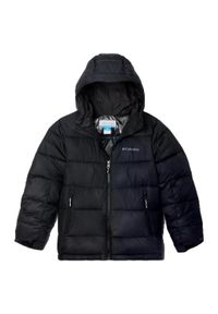 columbia - COLUMBIA PIKE LAKE II HOODED JACKET Czarny. Kolor: czarny. Materiał: syntetyk. Sport: turystyka piesza #1