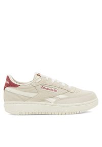 Reebok Sneakersy Club C 100033103 Beżowy. Kolor: beżowy. Materiał: skóra, zamsz. Model: Reebok Club #1