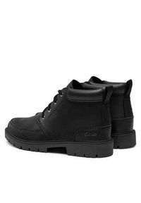 Clarks Trapery Rossdale Mid 261734547 Czarny. Kolor: czarny. Materiał: skóra #6
