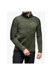 Fjällräven - Bluza turystyczna męska Fjallraven Abisko Trail Fleece. Kolor: zielony
