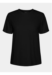 Pieces T-Shirt Anora 17148789 Czarny Regular Fit. Kolor: czarny. Materiał: syntetyk #3