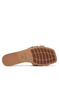 Aldo Klapki Gotosandal 13966707 Brązowy. Kolor: brązowy. Materiał: nubuk, skóra