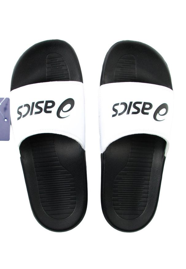 Klapki basenowe dla dorosłych Asics Slide biały. Kolor: biały, wielokolorowy, czarny