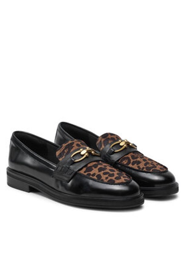 Aldo Loafersy Bissom 13838572 Brązowy. Kolor: brązowy. Materiał: lakier, skóra