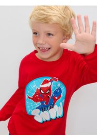 Sinsay - Koszulka z długimi rękawami Spider-Man - czerwony. Kolor: czerwony. Długość rękawa: długi rękaw. Długość: długie #1