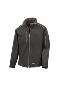 RESULT - Oddychająca Kurtka Męska Ripstop Soft Shell. Kolor: zielony, wielokolorowy, czarny, brązowy