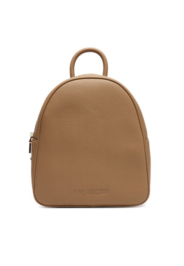 Love Moschino - LOVE MOSCHINO Plecak JC4030PP1NLT0104 Beżowy. Kolor: beżowy. Materiał: skóra