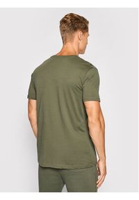 Alpha Industries T-Shirt Basic 118505 Zielony Regular Fit. Kolor: zielony. Materiał: bawełna