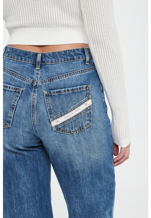 Elisabetta Franchi - Jeansy damskie ELISABETTA FRANCHI