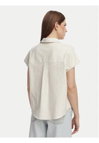 Calvin Klein Jeans Polo Monogram LV04RC276G Beżowy jasny Slim Fit. Typ kołnierza: polo. Kolor: beżowy. Materiał: bawełna #4