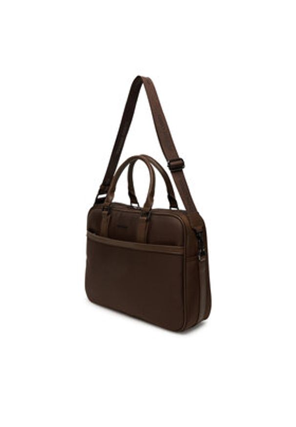 Gino Rossi Torba na laptopa 06A10936-3 Brązowy. Kolor: brązowy. Materiał: materiał