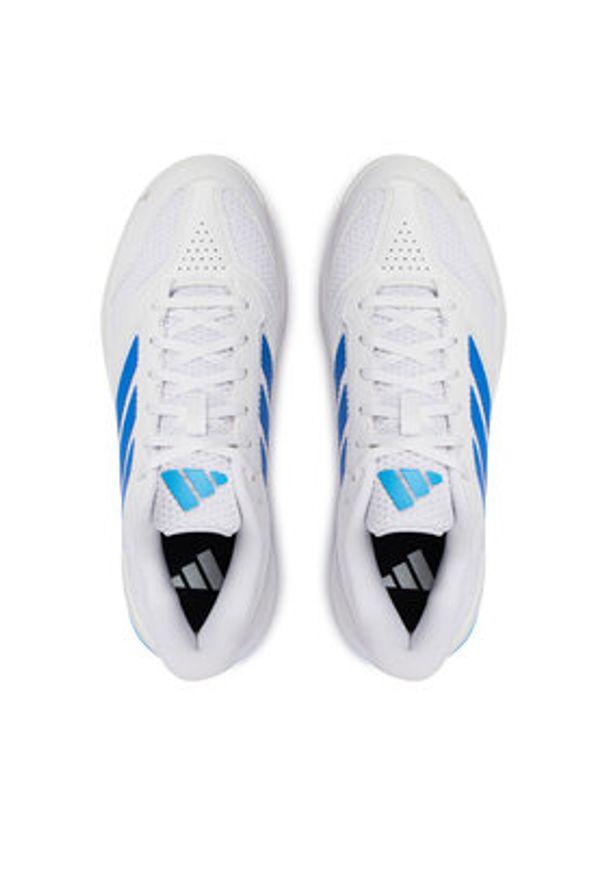 Adidas - adidas Buty halowe Ligra 8 KJ3667 Biały. Kolor: biały. Materiał: materiał