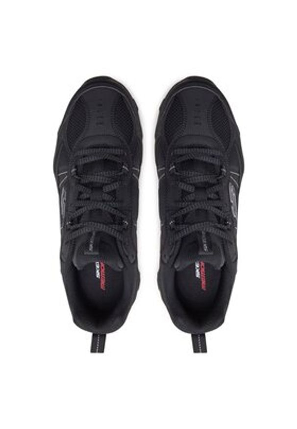skechers - Skechers Trekkingi Stamina At 237527 Czarny. Kolor: czarny. Materiał: mesh. Sport: turystyka piesza