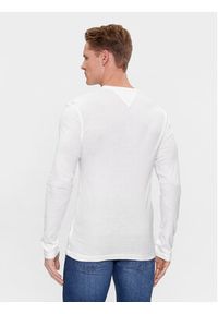 Tommy Jeans Longsleeve DM0DM04409 Biały Slim Fit. Kolor: biały. Materiał: bawełna. Długość rękawa: długi rękaw #5