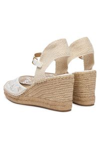 Lauren Ralph Lauren - LAUREN RALPH LAUREN Espadryle 802P06403001 Biały. Kolor: biały. Materiał: materiał #3
