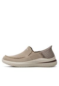 skechers - Skechers Półbuty Cabrino 210604/TPE Beżowy. Kolor: beżowy. Materiał: materiał