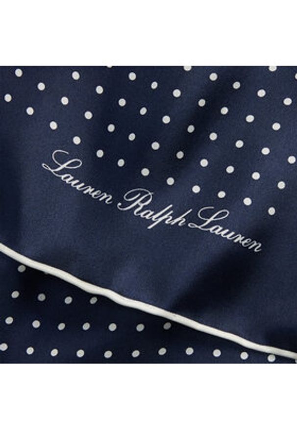 Lauren Ralph Lauren Chusta 454953615002 Granatowy. Kolor: niebieski. Materiał: jedwab, materiał