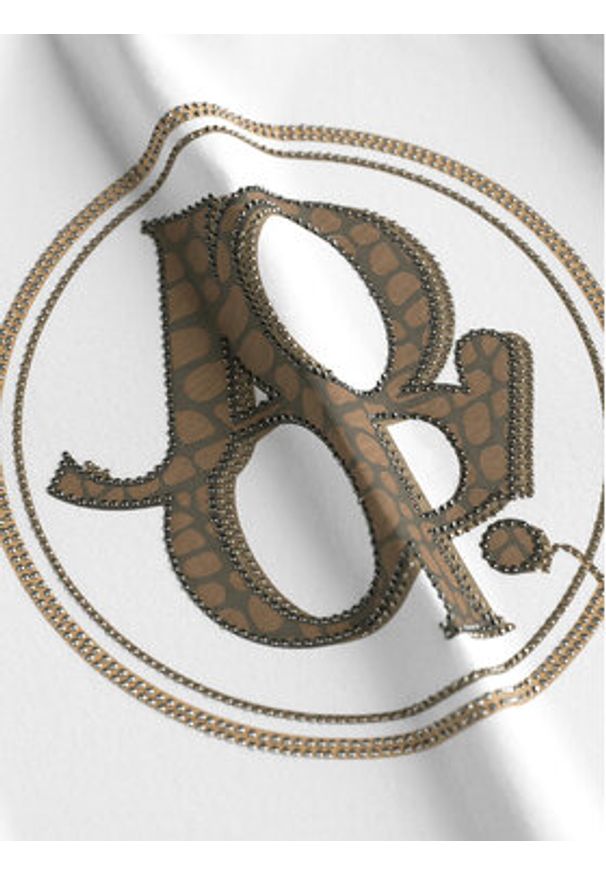 JOOP! T-Shirt 58 252JE58Tashi 30046236 Biały Regular Fit. Kolor: biały. Materiał: bawełna