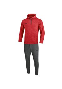 Dres z kapturem Jako Premium Basic. Kolor: czerwony. Materiał: dresówka #1