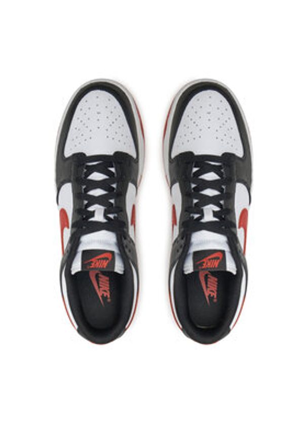 Nike Sneakersy Dunk Low Retro DV0833 108 Biały. Kolor: biały. Materiał: skóra