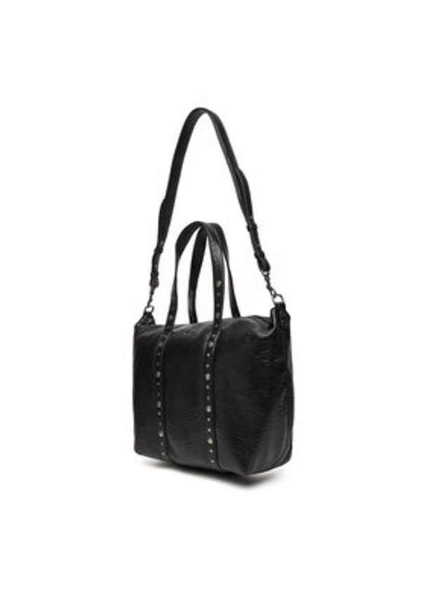 Pepe Jeans Torebka Chelsea Moon PL0300003 Czarny. Kolor: czarny. Materiał: skórzane