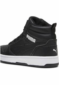 Puma - Młodzieżowe sneakersy PUMA Rebound V6 WTR PUMA Black White. Kolor: biały, czarny, wielokolorowy