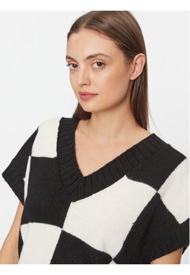 Noisy may - Noisy May Sweter Lena 27029684 Kolorowy Loose Fit. Materiał: syntetyk. Wzór: kolorowy