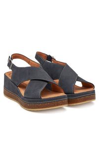Clarks Sandały Kassanda Step 26181440 Granatowy. Kolor: niebieski. Materiał: skóra, nubuk #3