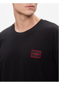 Hugo Piżama Acid Logo 50510471 Czarny Relaxed Fit. Kolor: czarny. Materiał: bawełna