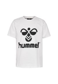 Koszulka dziecięca Hummel hmltres. Kolor: biały, różowy, wielokolorowy. Sport: piłka nożna