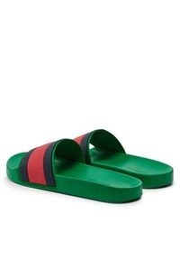 Tommy Jeans Klapki Rubber Th Flag Pool Slide FM0FM04263 Zielony. Kolor: zielony #6