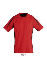 SOL'S - Koszulka Sol's Maracana 2 Ssl. Kolor: wielokolorowy, czarny, czerwony. Sport: piłka nożna #1