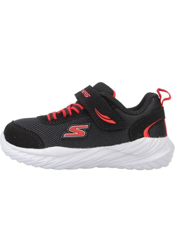 skechers - Tenisówki Skechers Model 407308n Kolor Czarny. Kolor: czarny. Materiał: syntetyk, tkanina. Model: Skechers Sport. Sport: turystyka piesza