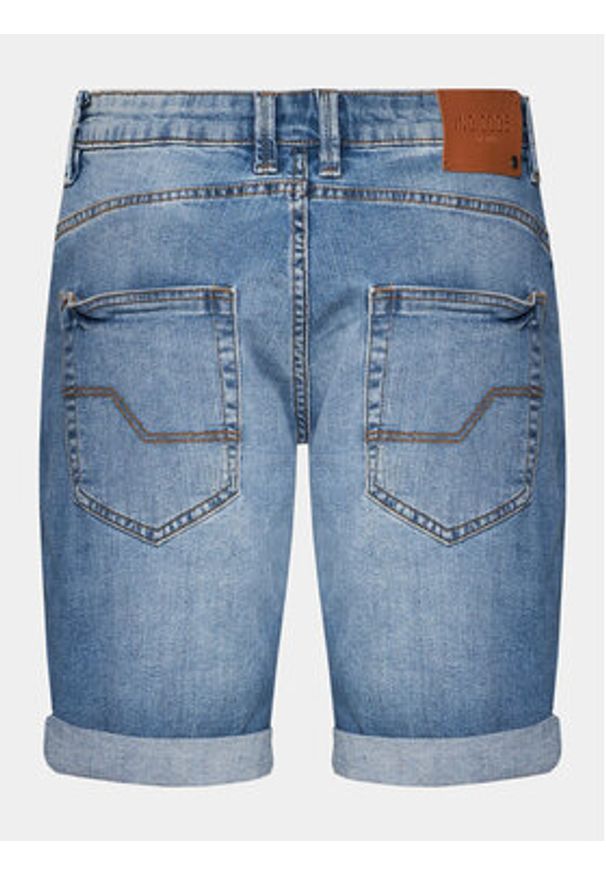 INDICODE Szorty jeansowe Kaden 70-100 Niebieski Regular Fit. Kolor: niebieski. Materiał: bawełna