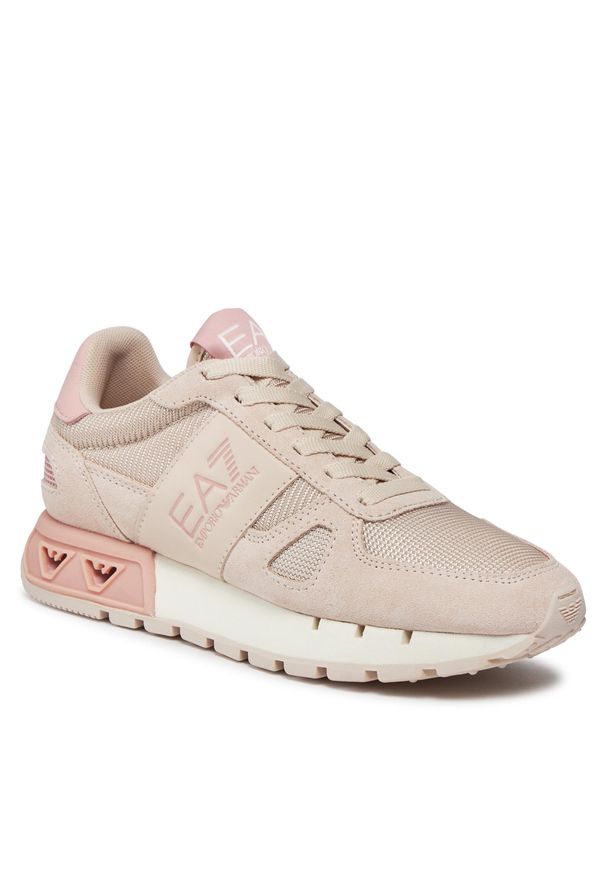 Sneakersy EA7 Emporio Armani X8X151 XK354 S971 Pinktint+Slvpink+Off. Kolor: różowy