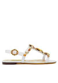DOLCE & GABBANA - Sandały Dolce&Gabbana. Kolor: biały #1