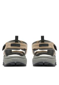 columbia - Columbia Sandały Peakfreak Rush Leather 2121251 Brązowy. Kolor: brązowy. Materiał: materiał #5