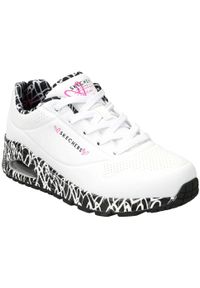 skechers - Buty sportowe dziecięce chłopięce Skechers Skech Tracks. Okazja: na uczelnię. Kolor: biały. Model: Skechers Sport. Sport: turystyka piesza
