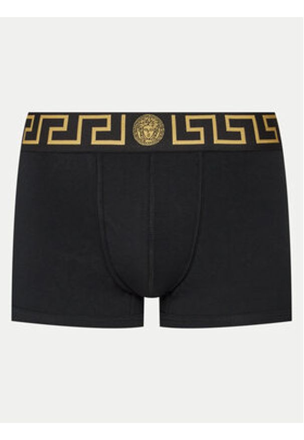 VERSACE - Versace Bokserki AU10026 1A10011 Czarny. Kolor: czarny. Materiał: bawełna