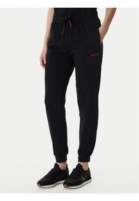 Hugo - HUGO Spodnie dresowe 50556326 Czarny Regular Fit. Kolor: czarny. Materiał: bawełna #1