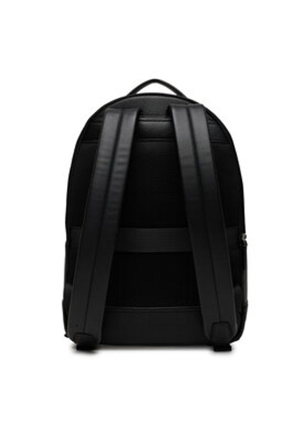 TOMMY HILFIGER - Tommy Hilfiger Plecak Th Central Backpack AM0AM13483 Czarny. Kolor: czarny. Materiał: skóra