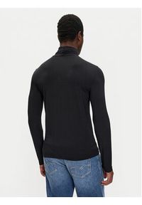 Emporio Armani Underwear Golf 112066 4F511 00020 Czarny Slim Fit. Typ kołnierza: golf. Kolor: czarny #3